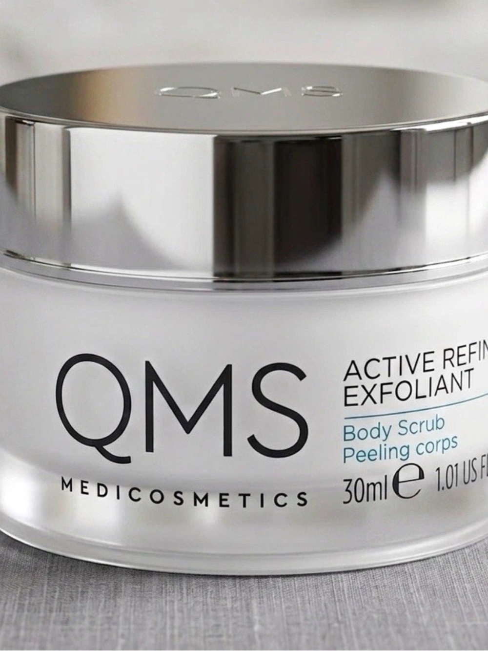 QMS Medicosmetics Active Refining Exfoliant Body Scrub - 30ml NO BOX